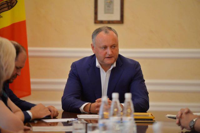 Президент Молдовы Игорь Додон.