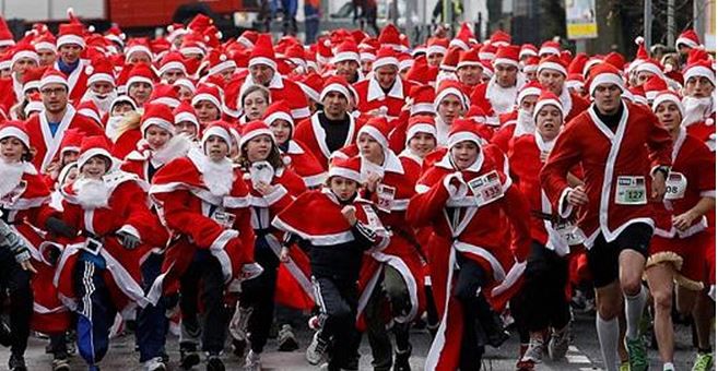 На время забега движение транспорта в центре столицы было ограничено.
