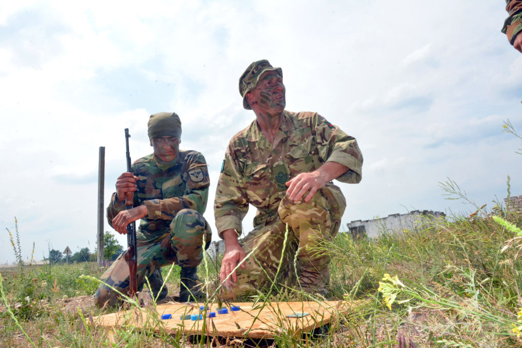 Национальная армия участвует в Cambrian Patrol во второй раз. Фото: army.md.