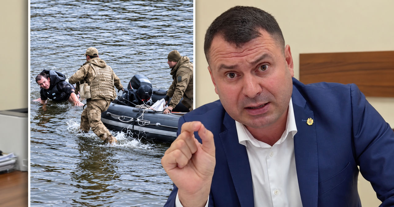 Костюк об украинских пограничниках: У них в лодке был автомат Калашникова.