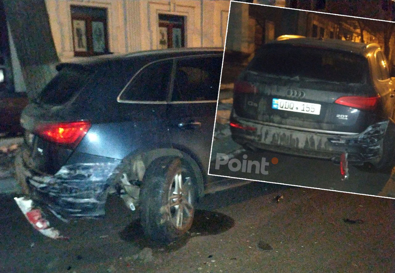 Помогите найти нарушителя - призывает друг владельца пострадавшей машины.