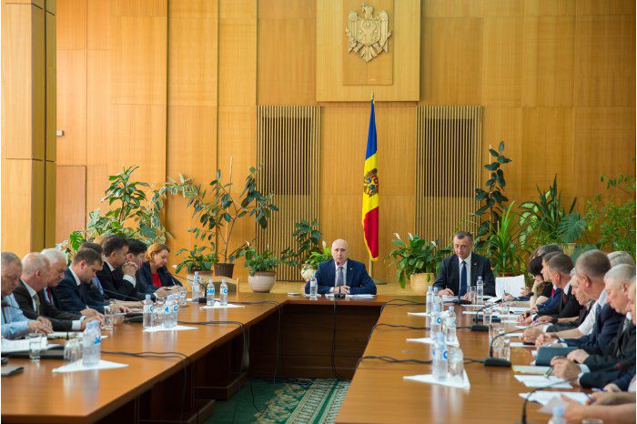 Premierul Pavel Filip s-a întîlnit cu preşedinţii de raioane.