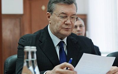 Янукович просит позволить ему давать показания по дипломатическим каналам.