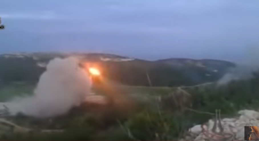 Опубликовано видео удара сирийского "ракетного монстра" по боевикам