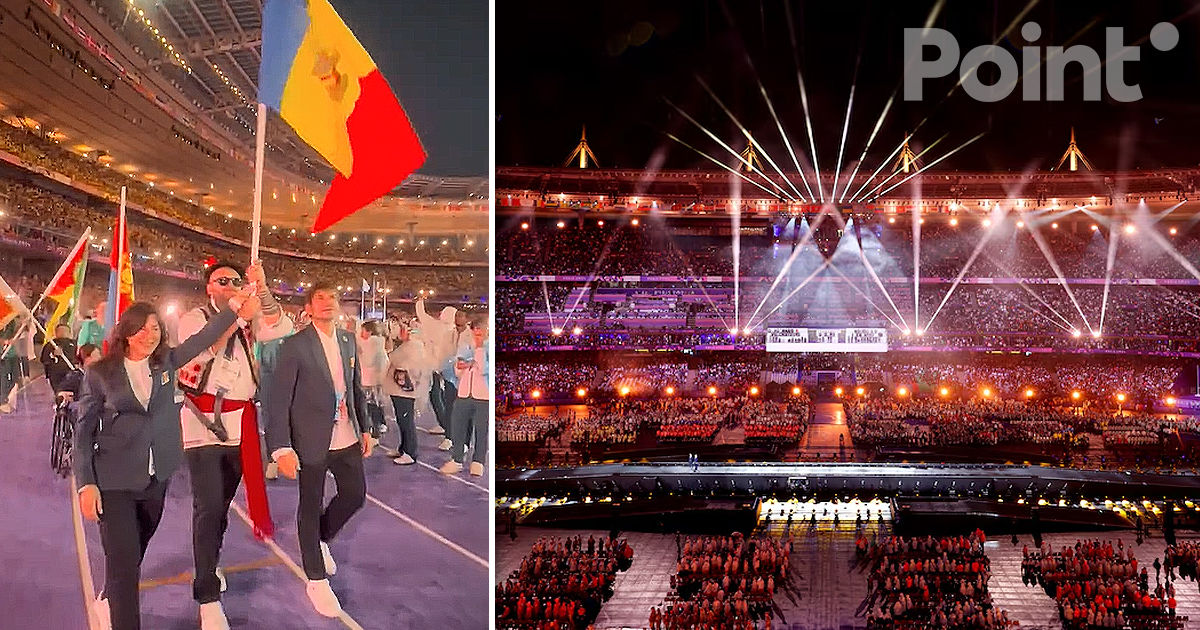 Atleții moldoveni au purtat drapelul țării la ceremonia de închidere a Jocurilor Paralimpice.