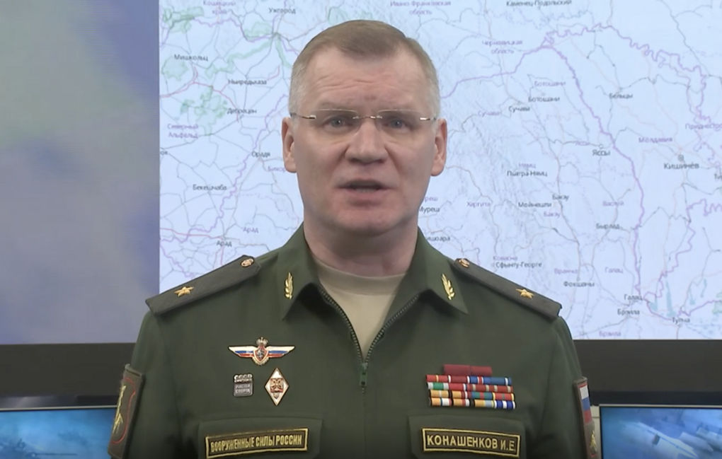 Официальный представитель Минобороны России генерал-майор Игорь Конашенков.