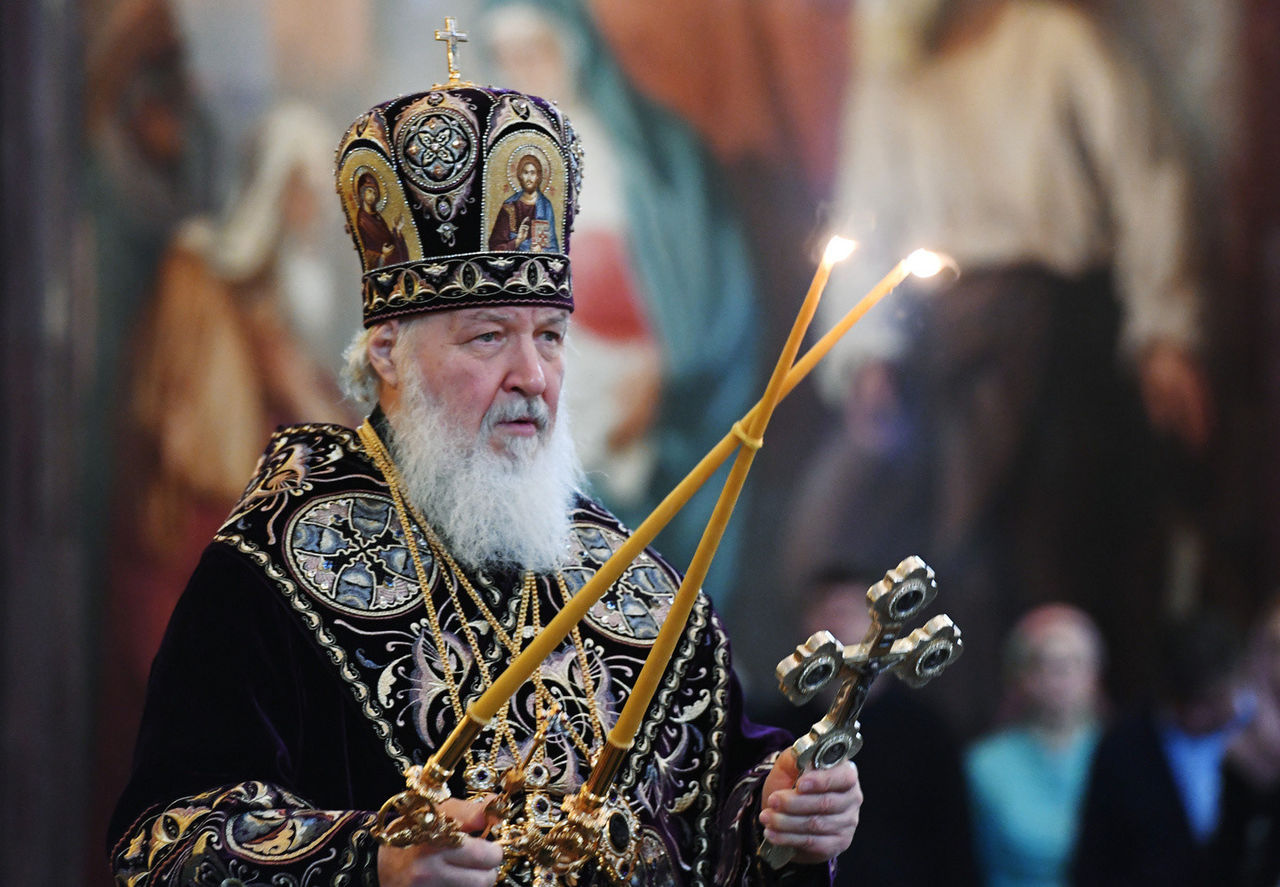 Патриарх Московский и всея Руси Кирилл.