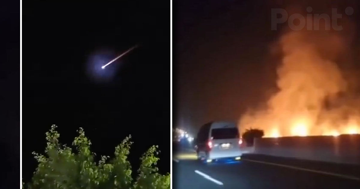 Explozie în largul coastei Indoneziei după căderea unui meteorit.