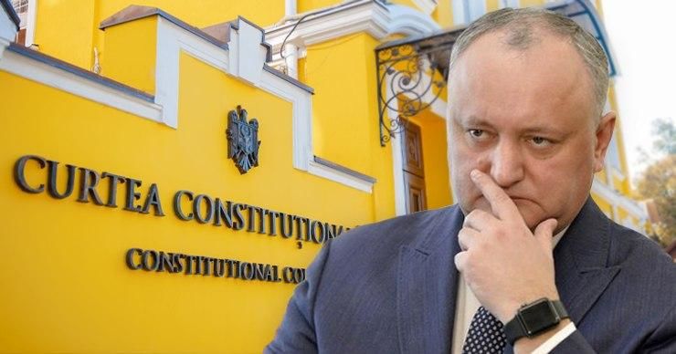 Додон о решении Конституционного суда: Оно немного странное. Фото: Point.md