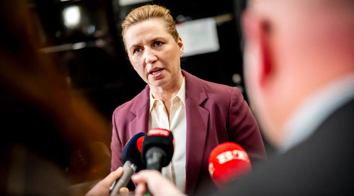 Prim-ministrul Danemarcei Mette Frederiksen