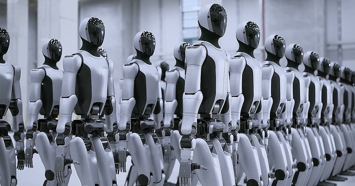 China este pregătită să înceapă înaintea SUA implementarea pe scară largă a roboților umanoizi.