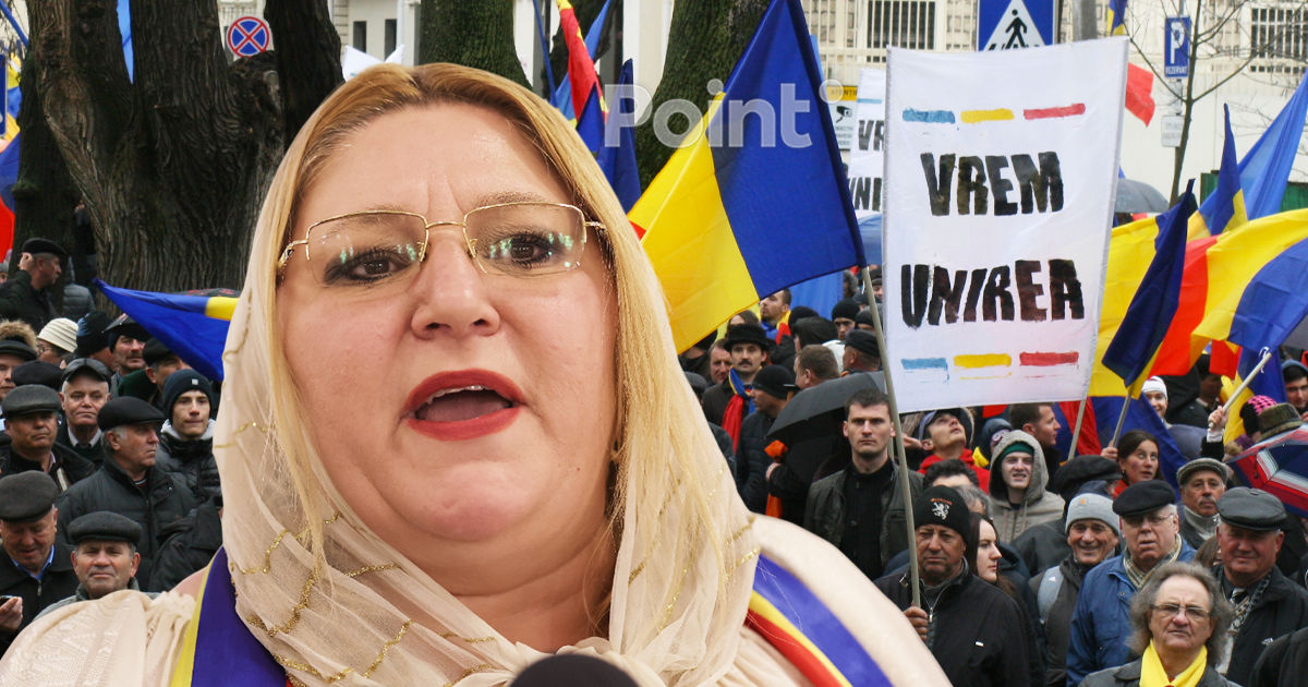 Partidul Dianei Șosoacă a depus în parlamentul român un proiect de lege privind unirea cu Moldova.