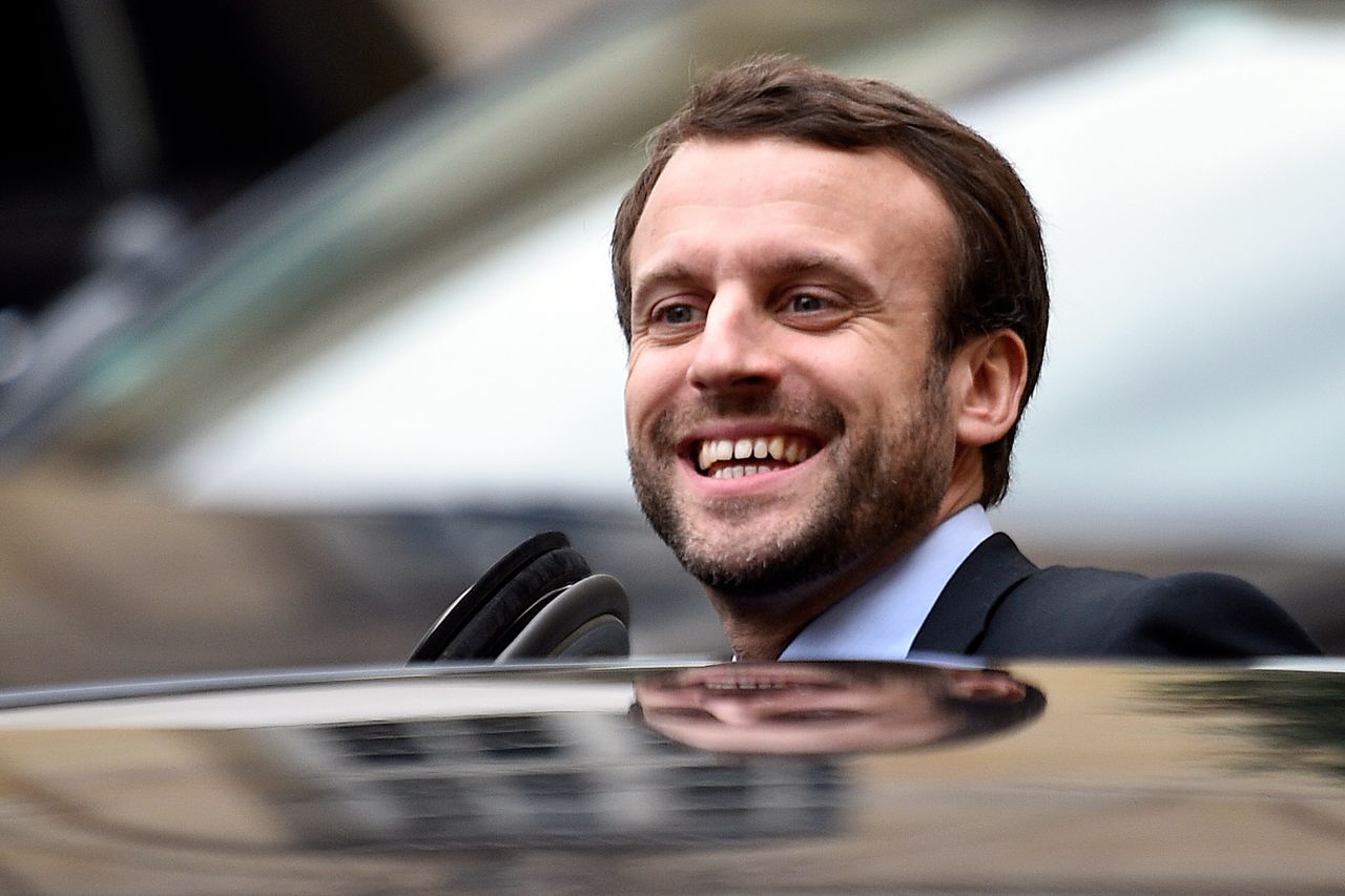 Emmanuel Macron, candidatul cotat cu cele mai mari şanse la preşedinţia Franţei.