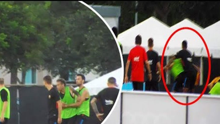 Tensiune la Barcelona! Neymar, la un pas de a se bate cu Nelson. Foto: publika.md
