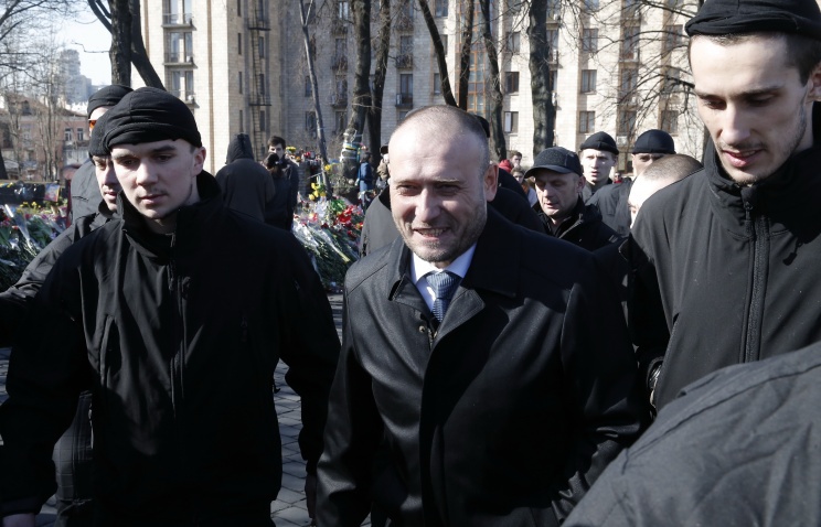 По словам Дмитрия Яроша, из "Днепропетровска легче отслеживать ситуацию в Донбассе". Фото: ИТАР-ТАСС