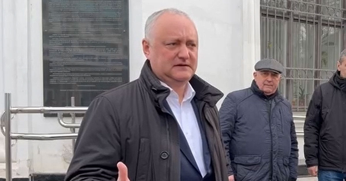 Додон - украинцам: Не нужна нам ваша помощь по Приднестровью.