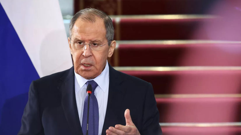 Глава МИД РФ Сергей Лавров.