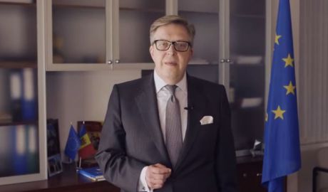 Глава Делегации Европейского союза в Республике Молдова Пиркка Тапиола.