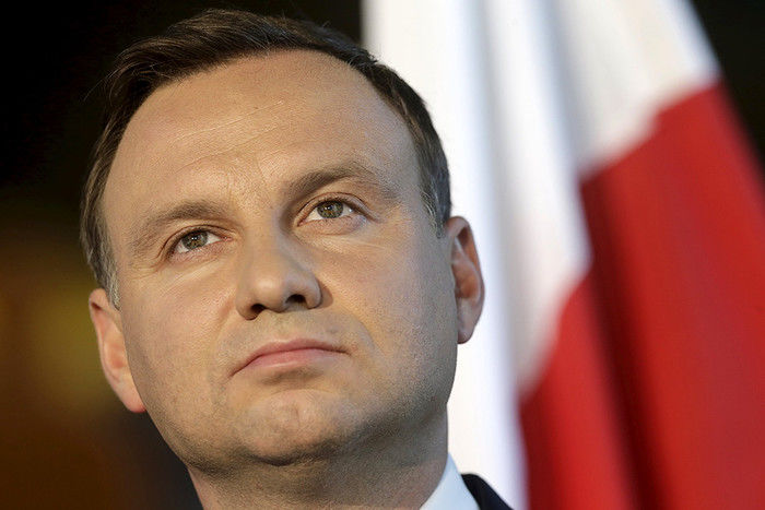 Президент Польши попал в ДТП.