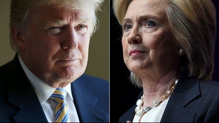 Diferența dintre Donald Trump și Hillary Clinton se reduce. Foto: economica.net