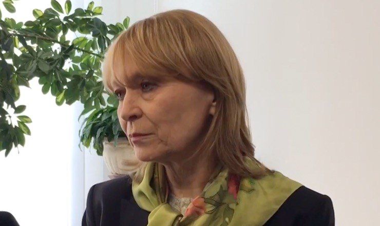 Министр здравоохранения, труда и социальной защиты Алла Немеренко.