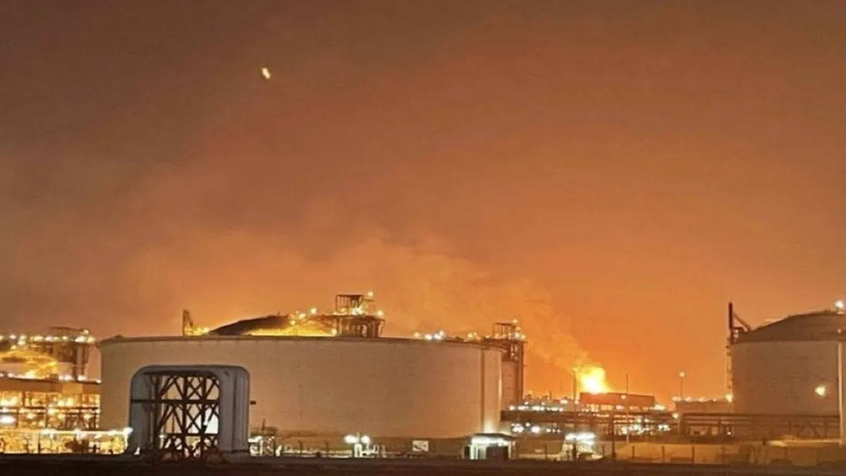 Explozie puternică la un centru GNL din Qatar.
