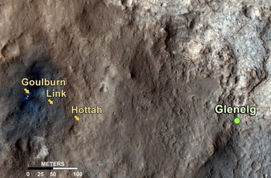 Марсоход Curiosity нашел следы древнего марсианского ручья. Фото: Reuters 