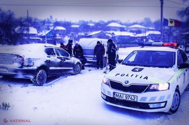 În total, în jur de 200 de autovehicule au avut nevoie de ajutor, după ce au rămas blocate în nămeți.