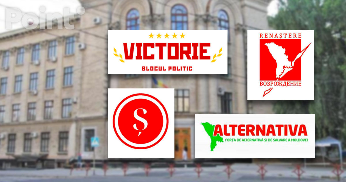 Decizia CSJ: Activitatea a patru partide afiliate lui Șor rămâne limitată.