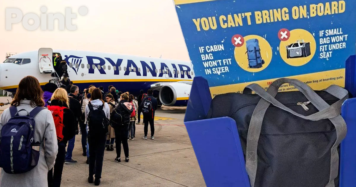 Ryanair урежет норму бесплатного провоза ручной клади.