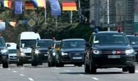 Визит Жозе Мануэля Баррозу обернулся пробками в Кишиневе.