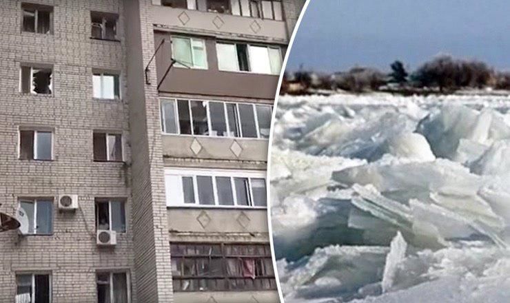 Kazahstan: Exces de zel la detonarea gheții. Unda de șoc a spart geamuri. Foto: Point