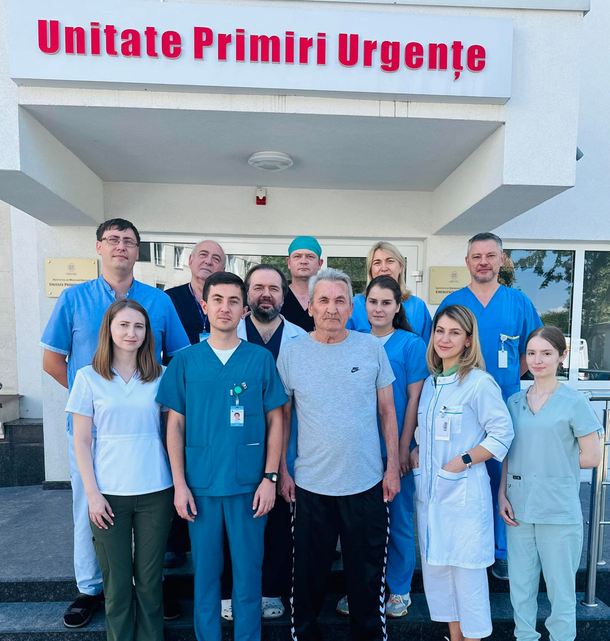 A doua șansă la viață: Un bărbat, salvat de la moarte de medicii din Chișinău.