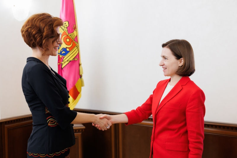 Санду призвала ПРООН продолжить поддержку проведения правительственных реформ.
