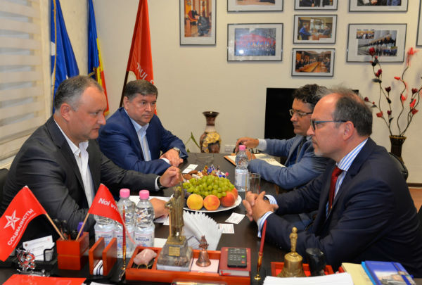 Igor Dodon a afirmat că socialiştii nu vor admite dezvoltarea mişcărilor unioniste pe teritoriul ţării, îndreptate spre dezmembrarea statului Republica Moldova.