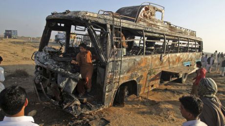 Grav accident rutier în Kabul. Foto: voanews.com