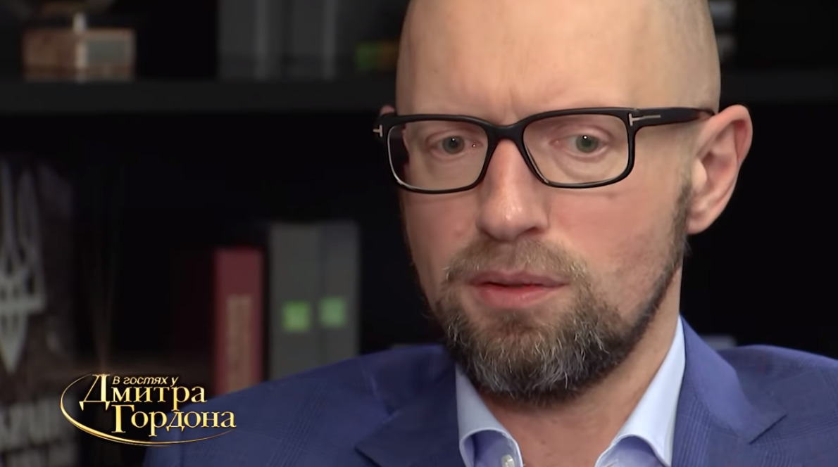 Бывший премьер-министр Арсений Яценюк.