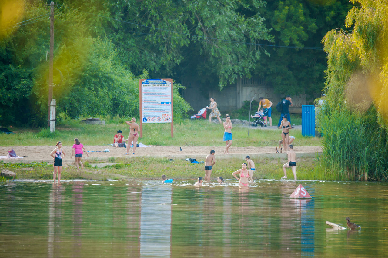 В четверг высокие температуры возвратятся в Молдову. Фото Point.md.