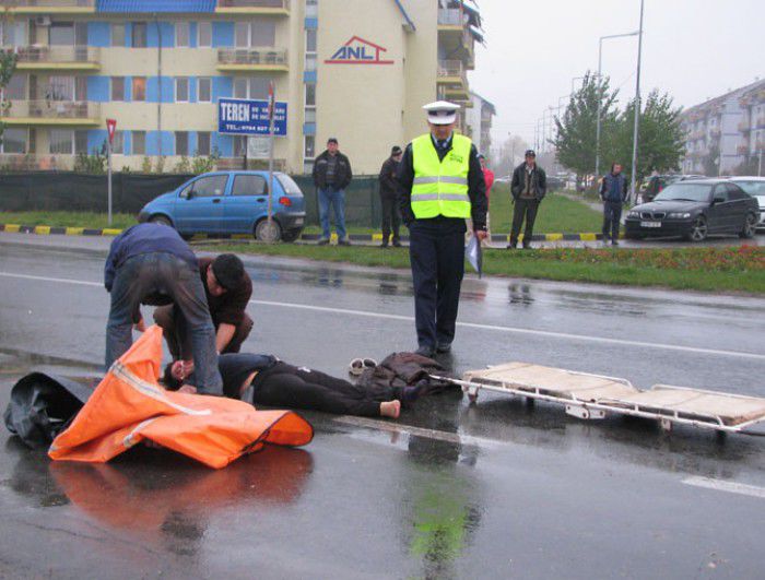 O persoană a fost lovită mortal. Foto: radioresita.ro