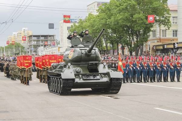 Генеральная репетиция военного парада пройдёт 7 мая в Тирасполе.