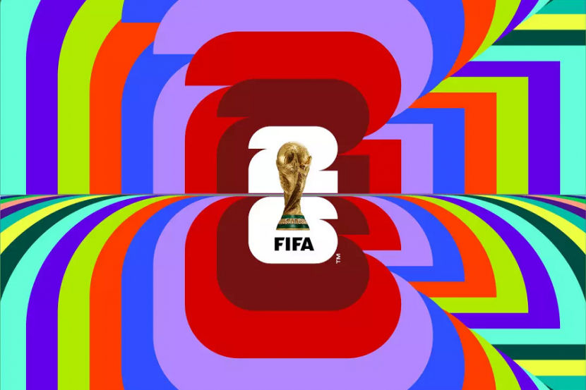 FIFA представила логотип чемпионата мира по футболу 2026 года.