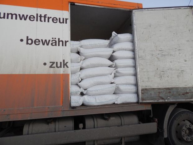 Colaboratorii Serviciului Echipe Mobile „Nord” au stopat pentru verificare, un camion de model „Man”, cu numere de înmatriculare în Republica Moldova.
