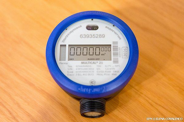 Водомеры нового образца могут быть установлены, начиная с апреля.