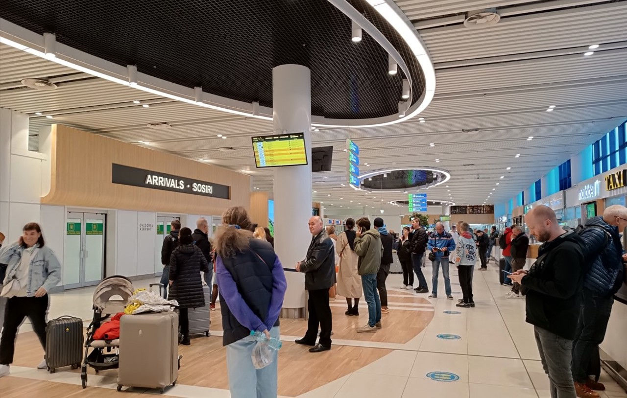 Circa 30% din numărul total de pasageri ai Aeroportului Chișinău sunt ucraineni.