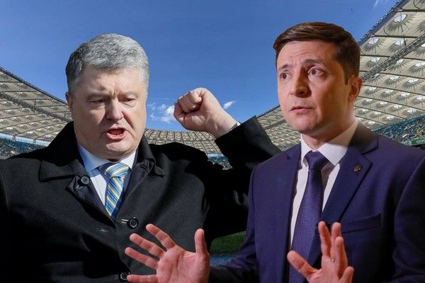 Зеленский призвал Порошенко не бегать за ним по телеканалам.