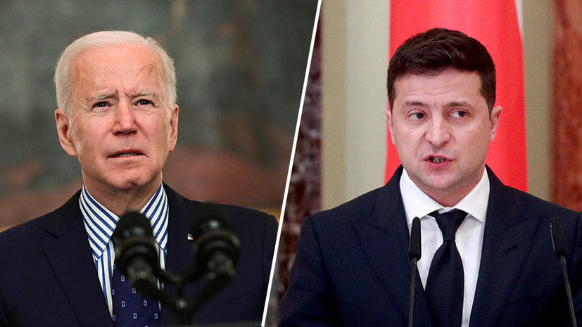Зеленский резко ответил Байдену на предупреждения о войне.