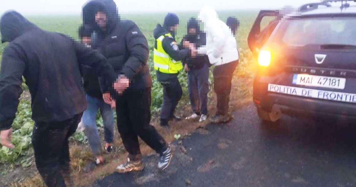 Un grup de migranți ilegali, descoperit în România.