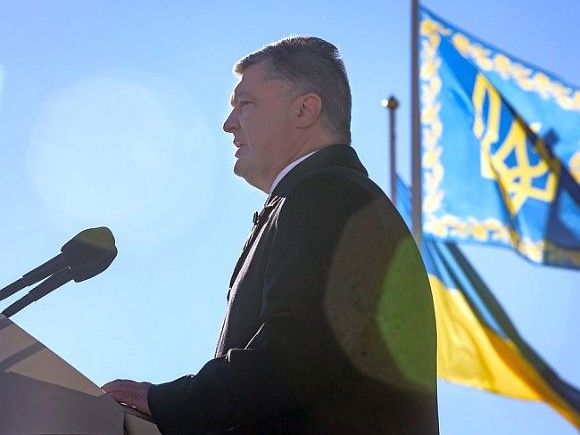 Украинский президент Украины Петр Порошенко.