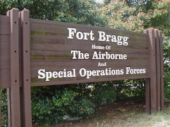 Американская военная база Форт Брэгг (Fort Bragg) в Северной Каролине. Фото: wikipedia.org