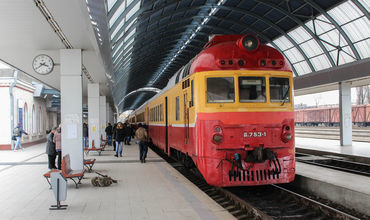 Trenurile de la Moscova şi Bucureşti au întârziat din cauza ninsorilor.